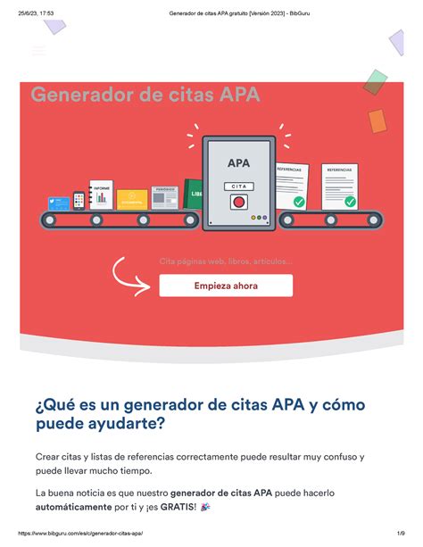 generador de referencias|Generador de citas APA gratuito [Versión 2024]